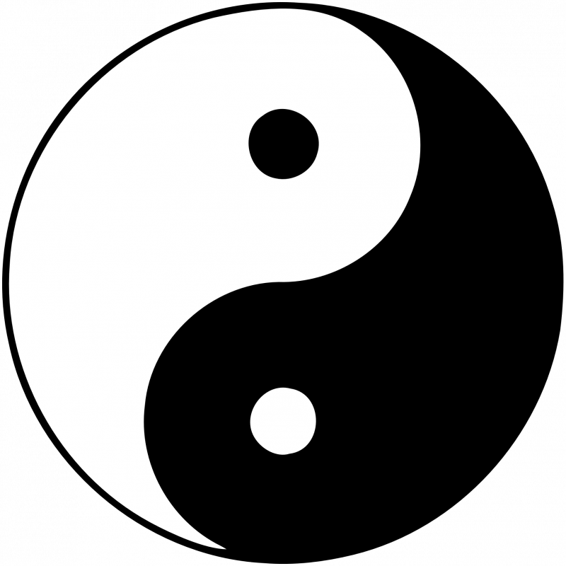 Fig. 5. Yin and Yang Symbol or Taijitu 