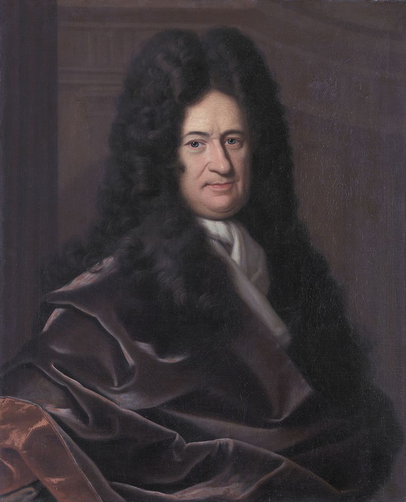 Fig.6. Gottfried Wilhelm Leibniz, by Bernhard Francke 