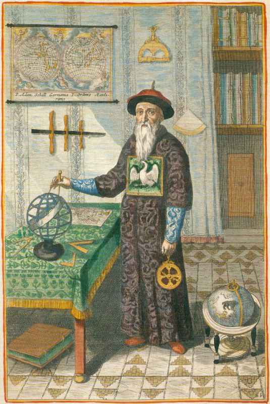 Fig. 2. Johann A. Schall Astronomer and Mandarin