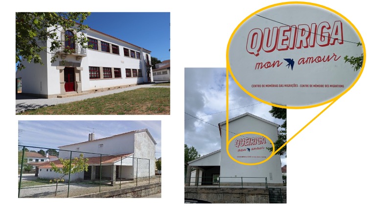Figuras 21, 22, 23: Centro de Memórias das Migrações de Queiriga
